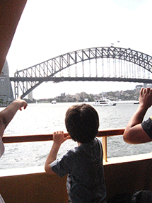 zach & harbour bridge